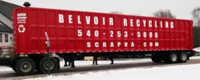 trailer made for Belvoir Recycling